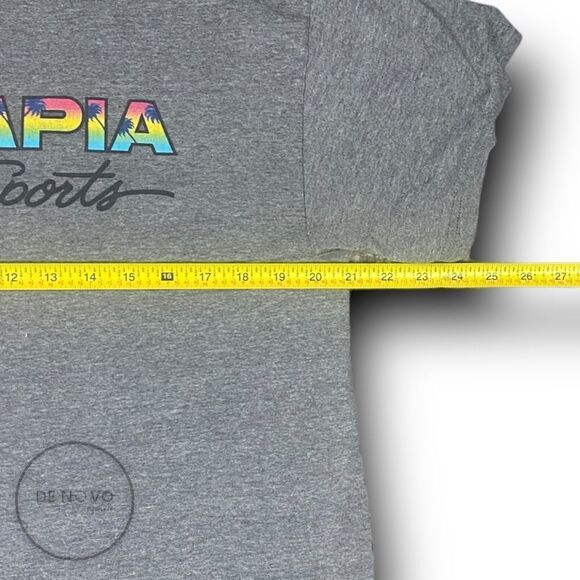 Olympia Sports Mens Logo T-shirt Size M/L Grey - Picture 3 of 4